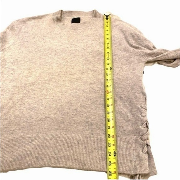 100% Cashmere RtA Lace Up Sweater - Picture 5 of 8